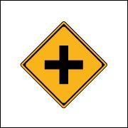 Is the meaning of the picture 'Intersection ahead'?