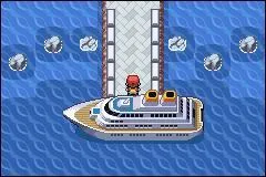 Sacha makes his first Pokemon exchange on a boat. What's its name?