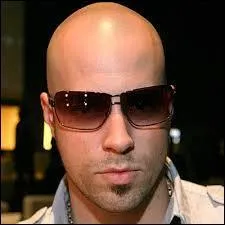 He is wearing_______ and is ______ .