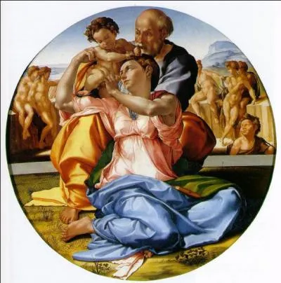 Who painted 'Holy Family'?