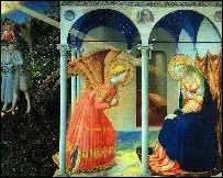 Who painted 'The Annunciation'?
