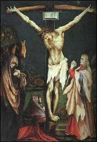 Who painted 'The Small Crucifixion'?
