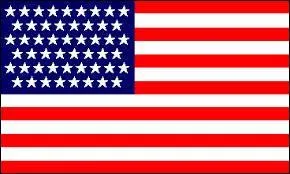 Flags and reflexion - Which flag do we have if we remove 49 of the 50 stars on the flag of the United States?