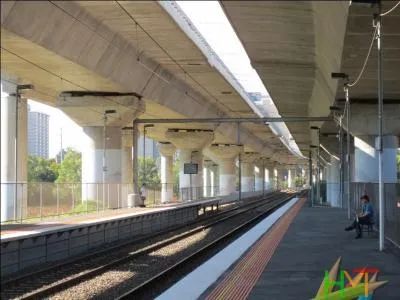 What station is shown in the photograph provided?