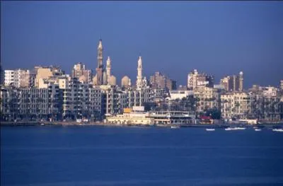 This famous city is 65 km west of Rosetta.