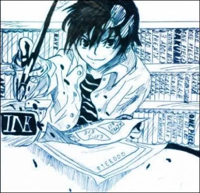 This time, a one-of-a-kind manga from the same authors as those in question 1, Takeshi Obata and Tsugumi Ohba :