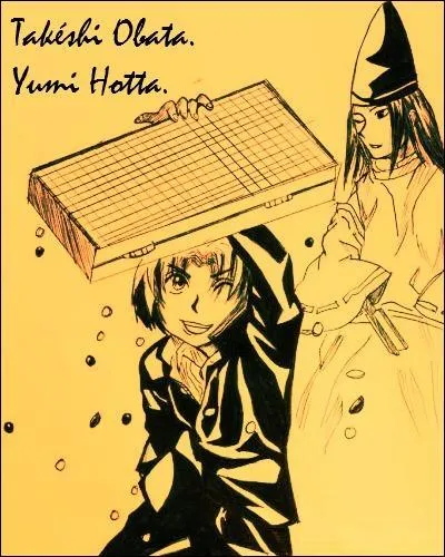 Another manga drawn by Takeshi Obata but this time scripted by Yumi Hotta, it focuses on the game of go :