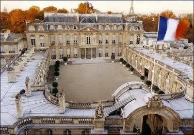 What is the official residence of the President of the French Republic ?