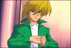 This young boy named Jonouchi Katsuya appears in the anime 'Yu-Gi-Oh! '
