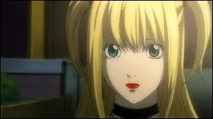 This girl named Amane Misa is in the anime 'Death Note'