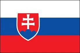 The flag shown here represents Slovakia. If the motif of the coat of arms became a mountainous relief emblazoned with 3 stars, which nation would be represented?