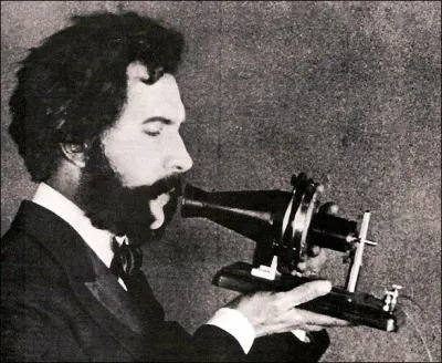 Who is credited with inventing the telephone?