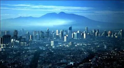 Which of these cities is slowly sinking beneath the sea?