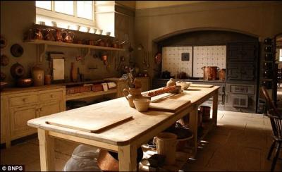 Which show's meals are prepared in this kitchen?