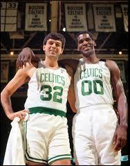 Who is the Celtics all-time blocks leader?