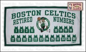 How many numbers have the celtics retired?