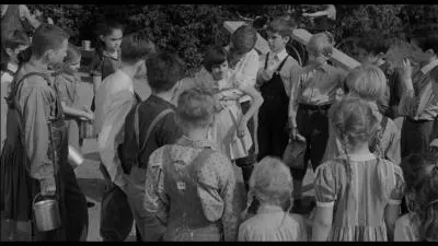 At school, Scout ______.