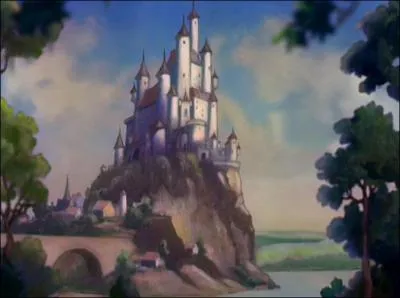 Another very pretty chateau, all turrets and pointed roofs, which is the one in the film... ?