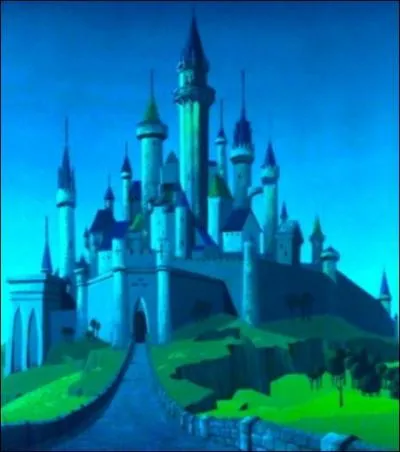 Very nicely done too, here's another very pretty chateau, which is that of... ?