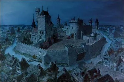 Another castle in the shade, the one we see in the film... ?