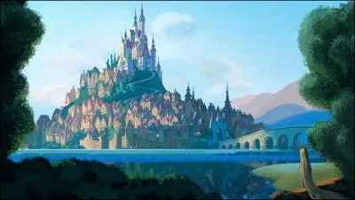 This beautiful castle overlooking the village belongs to... ?