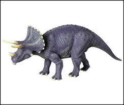 How many horns did the Triceratops have?