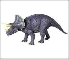 How many horns did the Triceratops have?