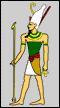 Who was the first Egyptian god?