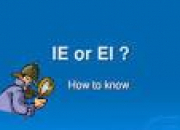 Quiz 'EI' or 'IE' ?