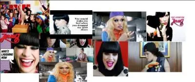 Who featured in Who's Laughing Now as  mini Jessie J ?