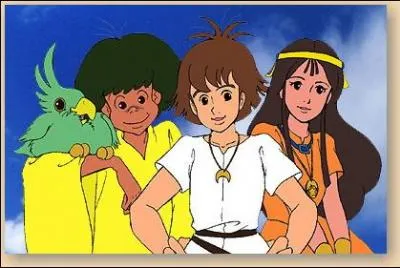 From which animated series do these three children come?