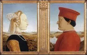 Regarding the diptych of the  Triumph of Chastity  by Piero della Francesca - Which of these facts is true?