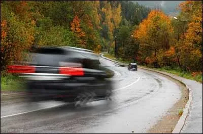 John has already crashed two cars. He'd ... drive more slowly.