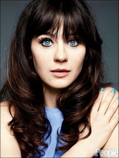 In which series is Zooey Deschanel the main character?