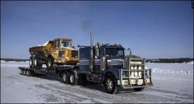 Which TV show is defined by Truck drivers, all competitors, compete to deliver the maximum number of loads?