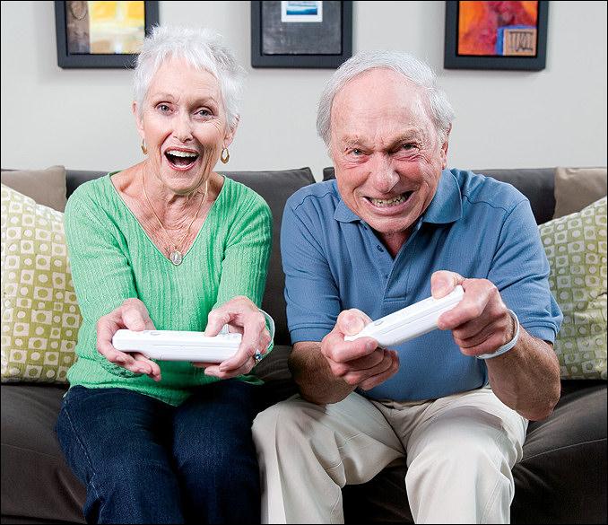 More than a quarter of all Americans over 50 play video games.