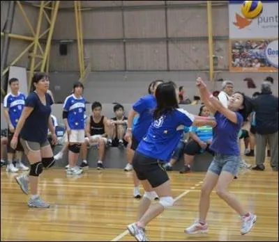 How many contacts may a team have before they send the ball over the net?