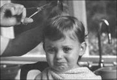 It is illegal for barbers to threaten to cut off kid's ears.