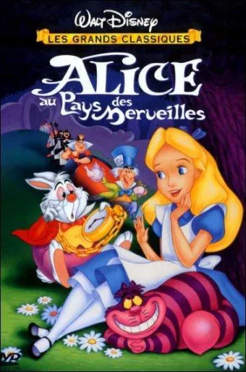 In Alice in Wonderland , which part of the face appears first when the cat appears in the forest in front of Alice?