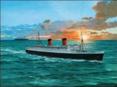 What was the name of Queen Mary's sister ship?