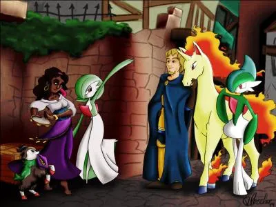 Which Pokemon plays Djali, Esmeralda's goat?