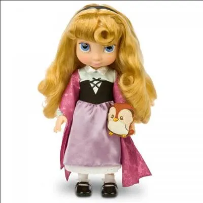 What is the name of the beautiful princess who pricked her finger on a spindle?