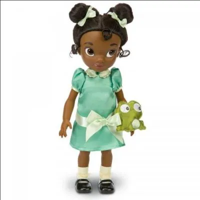 What is the name of the princess-to-be who was mistakenly turned into a frog?