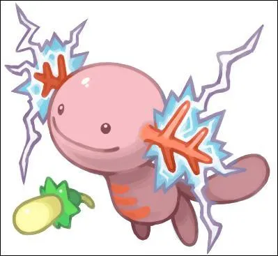 Meet Axoloto Shiney. What is his original true color?