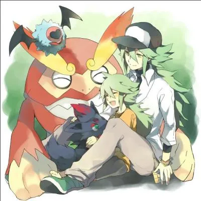 Who is the Pokemon surrounding character?