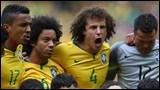 The first match of this World Cup was Brazil against Croatia, with Brazil coming out on top 3-1. Marcelo scored the first goal of the match, but who scored the other two?
