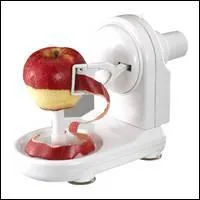I've just discovered that we can use a machine to ... apples.