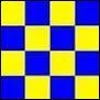 How many axes of symmetry does this checkerboard have?