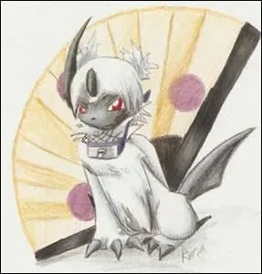 Here's a picture of Absol, who does it remind you of?