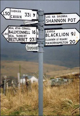 A Country : Green, harp, trefoil ?